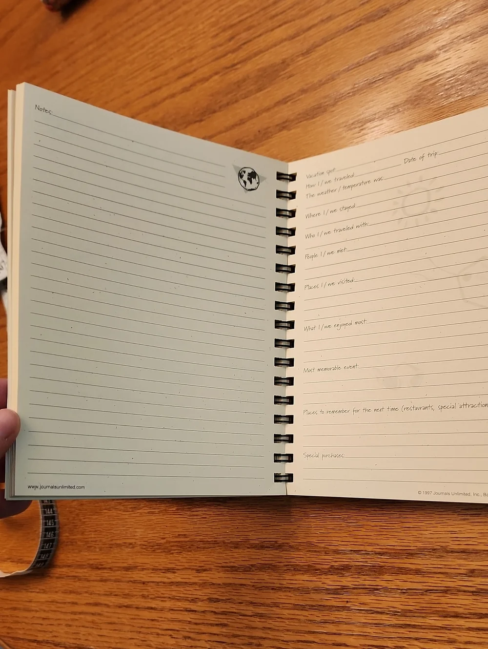 Journals Unlimited never been